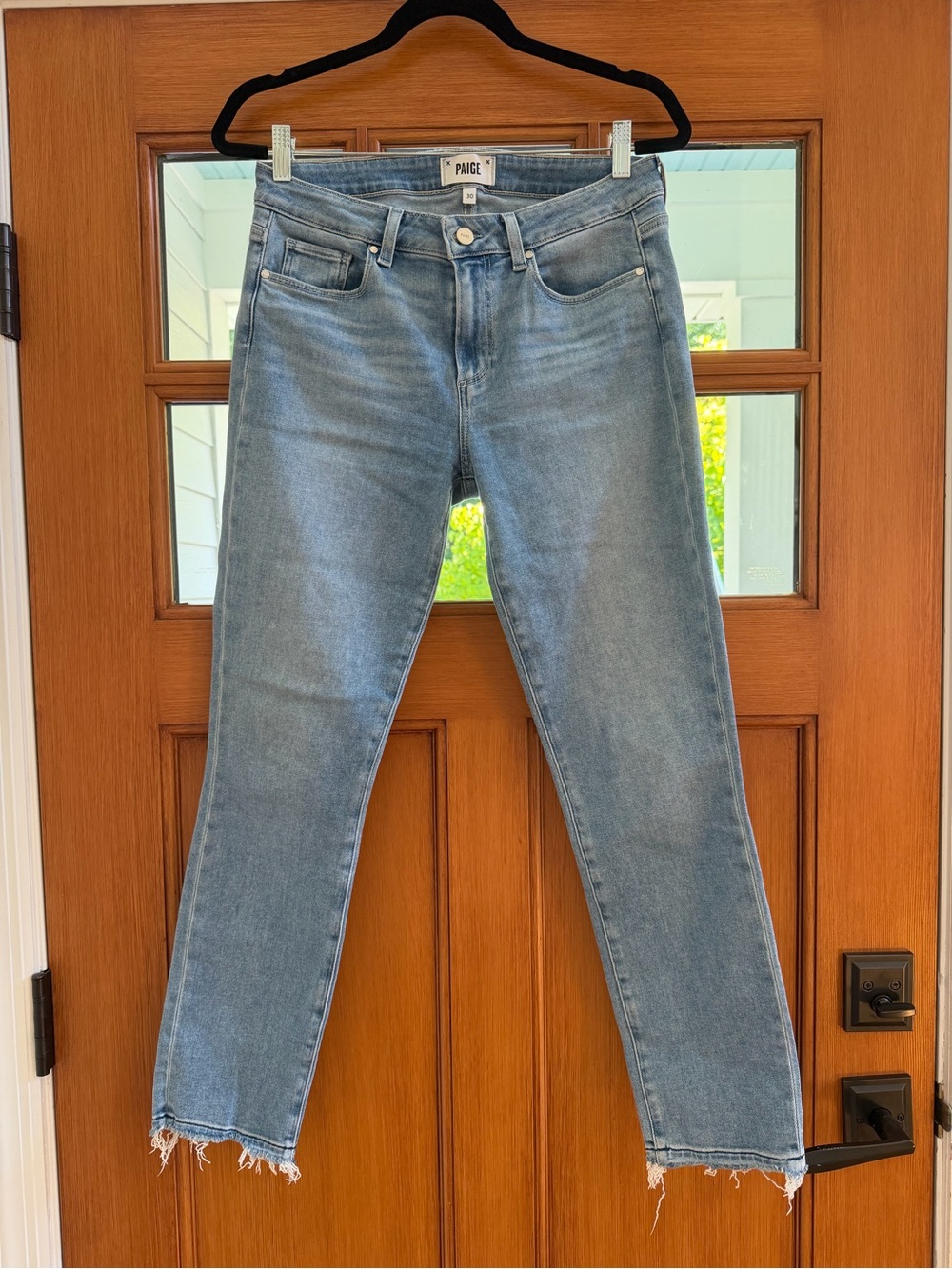 Paige Skyline Ankle Peg Jeans